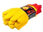 G F 5414 3 Heavyweight Yellow Chore Gloves Double Layer Large 3 Pair Pack