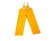G F 331 OVERALL XXL Heavy Weight 35mm PVC Over Polyester Rain Overall Bib XX Large Yellow 1 Piece