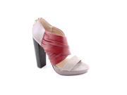 Charles David Sofian Womens Size 10 Red Platforms Sandals Shoes New Display