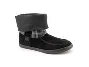 DC Shoes Twilight Women US 11 Black Moc Boot