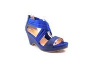 Beacon Alana Women US 9.5 W Blue Wedge Sandal