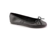 Chinese Laundry Blossom Womens Size 7 Black Leather Flats Shoes