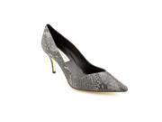 Stella Mccartney Moc Whips Womens Size 8 Black Textile Pumps Heels Shoes EU 38