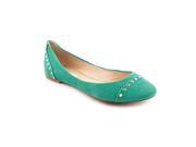 Steve Madden Kstudd Womens Size 7 Green Suede Flats Shoes