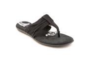 Aerosoles Chlairvoyant Women US 9.5 Black Thong Sandal