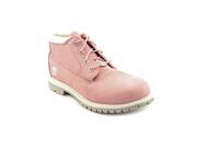 Timberland Nellie Womens Size 8.5 Pink Leather Chukka Boots New Display