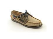Sebago Spinnaker Womens Size 5.5 Tan Boat Moc Leather Boat Shoes New Display