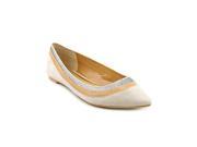 Jessica Simpson Adin Womens Size 5.5 Tan Suede Flats Shoes New Display