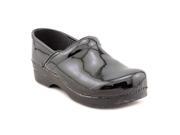 Dansko Professional Womens Size 6.5 Black Leather Clogs Shoes New Display