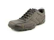 Skechers Talus Valey Mens Size 7 Black Leather Oxfords Shoes UK 6 EU 39.5