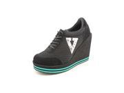 Volatile Rappin Womens Size 7 Black Fabric Sneakers Shoes