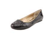 Circa Joan David Xavia Womens Size 7.5 Black Patent Leather Ballet Flats Shoes