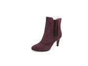 Circa Joan David Hagele Womens Size 6 Burgundy Suede Fashion Ankle Boots