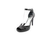 Style Co Swifty Women US 9.5 Black Peep Toe Heels