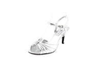 Touch Ups Asher Womens Size 6.5 Silver Dress Sandals Shoes