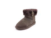 Bearpaw Abby Womens Size 5 Brown Suede Winter Boots