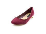 Steven Steve Madden Paigge Womens Size 10 Burgundy Suede Flats Shoes New Display