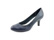 Easy Street Passion Womens Size 7 Blue Wide Pumps Heels Shoes New Display