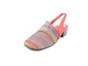 Karen Scott Carolton Womens Size 11 Multi Colored Fabric Slingbacks Heels Shoes