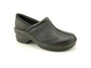 Eastland Kelsey Womens Size 8.5 Black Leather Clogs Shoes