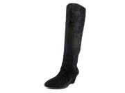 Marc Fisher Verifies Womens Size 10 Black Suede Fashion Knee High Boots