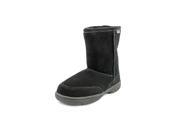 Bearpaw Meadow Youth Youth Girls Size 1 Black Boots Snow Suede Snow Boots UK 13