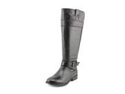 Marc Fisher Arty Womens Size 6 Black Leather Fashion Knee High Boots