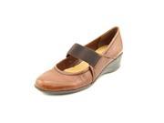 Naturalizer Ande Womens Size 11 Brown Leather Mary Janes Shoes New Display