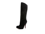 Enzo Angiolini Yabbo Womens Size 10 Black Suede Fashion Knee High Boots