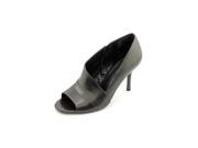 Nine West Glara Women US 9.5 Black Peep Toe Heels