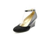 Bandolino Topical Women US 8.5 Black Wedge Heel