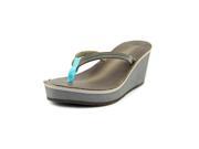 Cushe Fresh Anisa Women US 11 Gray Wedge Sandal