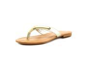 Sperry Top Sider A O Thong Youth US 12 Gold Thong Sandal