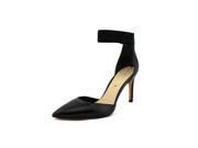 Via Spiga Ife Womens Size 10 Black Leather Pumps Heels Shoes