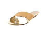Circa Joan David Feliciti Women US 7.5 Tan Slides Sandal