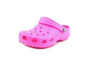 Crocs Classic Kids Youth US 3 Pink Clogs