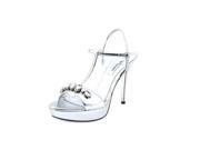Nina Jada Women US 9.5 Silver Sandals