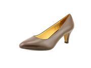 Life Stride Sable Womens Size 9 Brown Faux Leather Pumps Heels Shoes