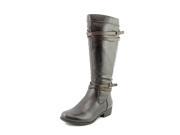 Naturalizer Victorious Wide Calf Women US 6 W Brown Knee High Boot