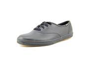 Keds Champion Oxford CVO Womens Size 8.5 Black Leather Sneakers Shoes UK 6
