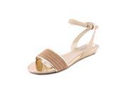 Bandolino Adecyn Women US 6 Gold Wedge Sandal