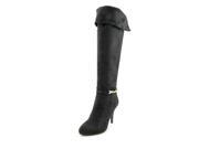 Alfani Symise Women US 8.5 Black Knee High Boot