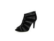 Style Co Umalli Women US 6.5 Black Peep Toe Heels