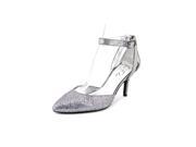Marc Fisher Hien 6 Women US 5.5 Silver Sandals