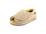 Old Friend Step In Womens Size 8 Tan Suede Slipper Shoes