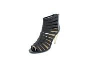 Marc Fisher Edear Women US 8 Black Sandals