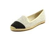 INC International Concepts Steevie Womens Size 8.5 Ivory Espadrilles Shoes