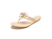 Nine West Frizzell Women US 10 White Flip Flop Sandal