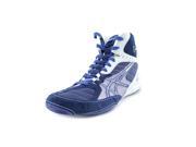 Asics Cael V5.0 Mens Size 11.5 Blue Suede Cross Training Shoes EU 45