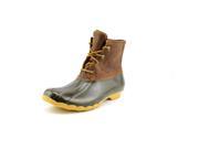 Sperry Top Sider Saltwater Womens Size 10 Brown Leather Rain Boots New Display